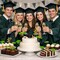 Graduation Decorations 2026-36 PCS Graduation Cupcake Toppers - 2026 Graduation Party Decorations - Mini Cake Decorations for Class of 2026,Diploma, 2026, Grad Cap Set (Green)